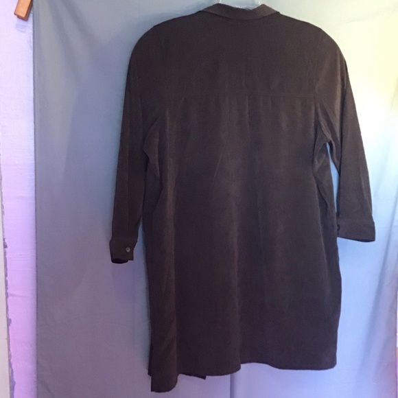 JENNA LANE light weight knee length jacket sz 2X - Picture 4 of 8